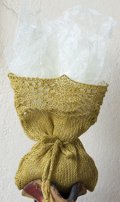 Πλεκτή Μπομπονιέρα