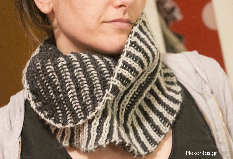 Λαιμός με πλέξη Μπριός