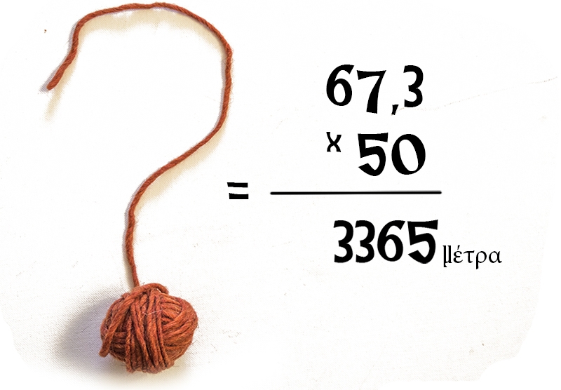 Πόσο νήμα χρειάζομαι για το πλεκτό μου;