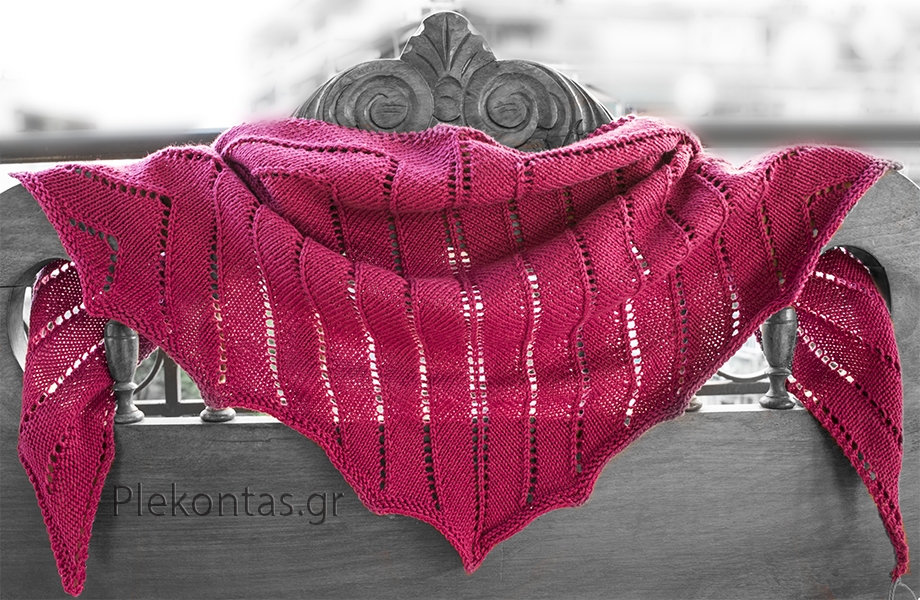 Τριγωνικό Σάλι  - triangular Shawl