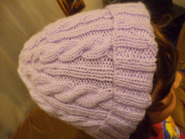 Παιδικό σκουφάκι με πλεξίδες