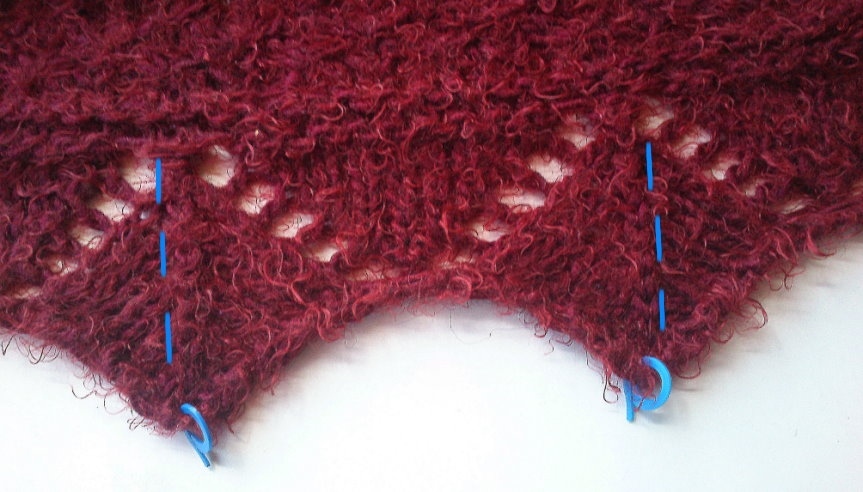 Άκρες με γωνίες ρόμβων