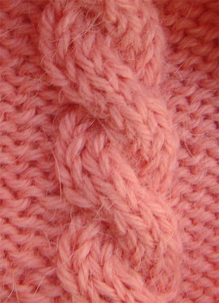 πλεκτή Αριστερόστροφη κοτσίδα  2