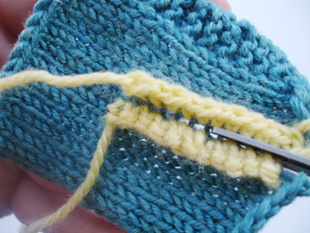 Steeking - Κόψιμο πλεκτού croset-7